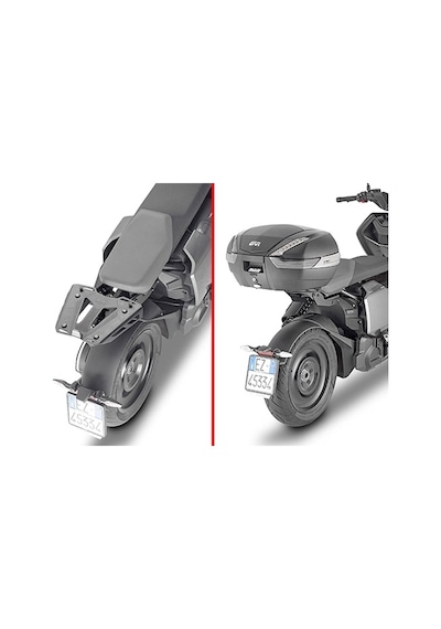 Gıvı Sr5142 Bmw Ce 04 22-25 Arka Çanta Taşıyıcı Tek Renk