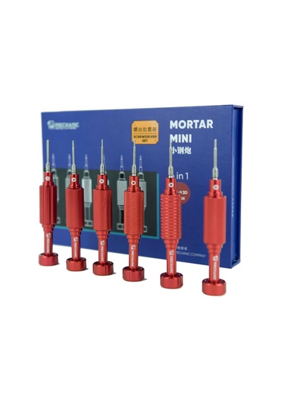 Mechanic Mortar Mini iShell 3D Max 6 Parça Tornavida Seti
