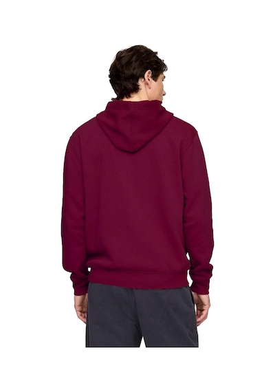 Gap Logo Relaxed Fleece Fermuarlı Sweatshirt - 674144-11167 Bordo