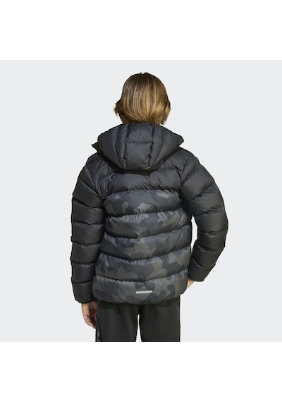 Adidas Jl7399 J Sd Aop Jkt Çocuk Mont Siyah