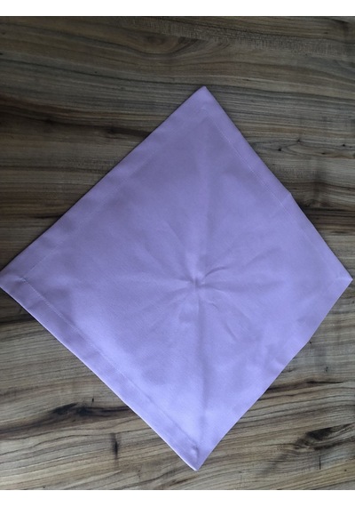 Lila Kumaş Peçete 6 Adet 40x40 Cm Çok Renkli