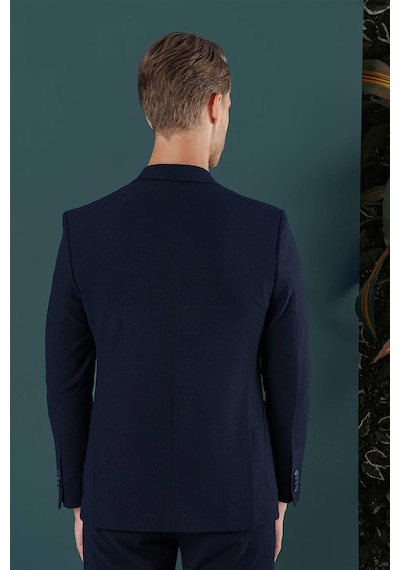 Efor C 659 Slim Fit Lacivert Spor Ceket Lacivert