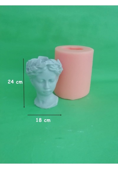 Helen Saksı 24 Cm Silikon Kalıp