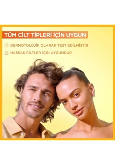 Garnier C Vitamini Parlak Aydınlatıcı Göz Kremi 15ml, 4% Niasinamid, Kafein, Vitamin C, Muz