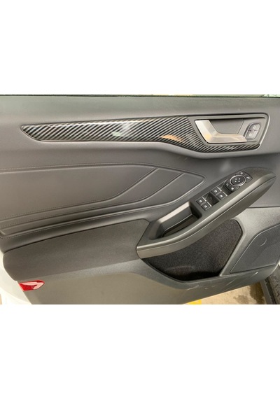 Autogp Ford Focus 2019+ Panel Kaplama Kalın Model - Karbon Abs