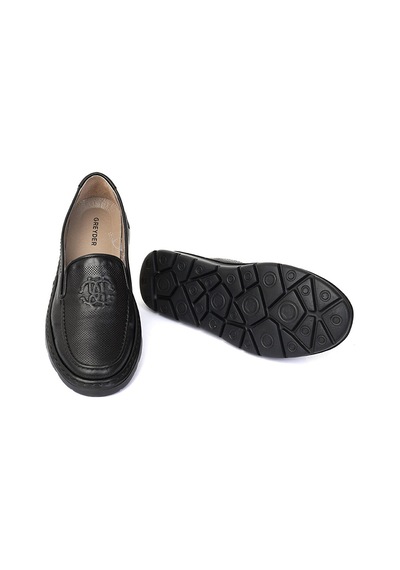 Greyder 50745 Zn Deri Comfort Casual Kadın Ayakkabı Siyah