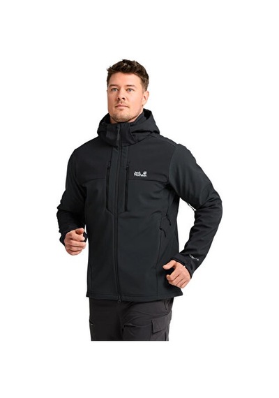 Jack Wolfskin Jasper Jkt M Erkek Outdoor Ceket A66357-6350 Siyah