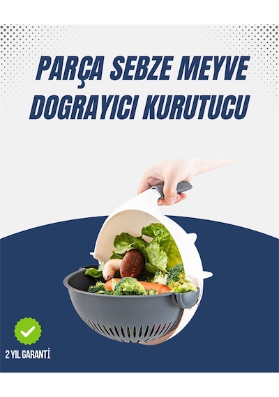 Nrzsnt Sebze Doğrama Ve Rendeleme İçin Pratik Mutfak Aparatı