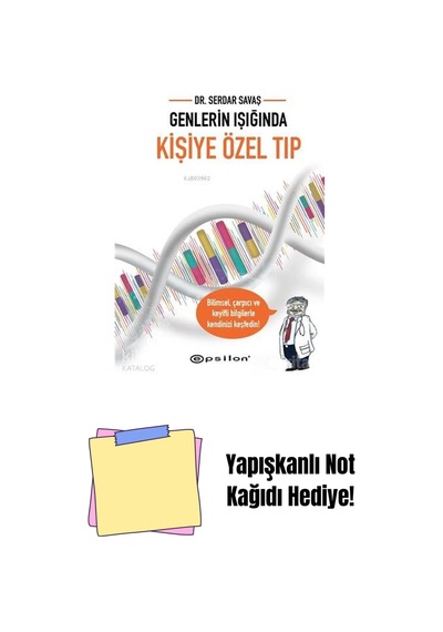 Genlerin Işığında Kişiye Özel Tıp + Yapışkanlı Not Kağıdı