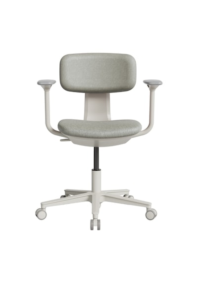 Tesla Comfort Çalışma Koltuğu - Gri Kumaş 61x74-86x60 Cm Gri Tesla Comfort Çalışma Koltuğu - Gri Kumaş 61x74-86x60 Cm Gri
