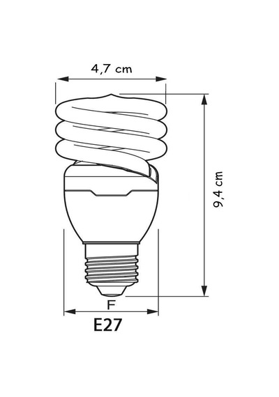 Philips 12W(60W) Ekonomik Ampul Sarı 2700K E27