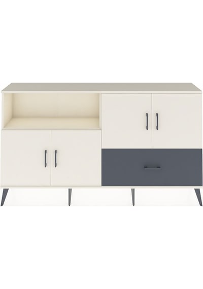 Arges Konsol 4 Raflı Tek Çekmeceli 4 Kapaklı 176x30x99 Aytaşı-ayt Aytaşı-aytaşı/antrasit Arges Konsol 4 Raflı Tek Çekmeceli 4 Kapaklı 176x30x99 Aytaşı-ayt Aytaşı-aytaşı/antrasit