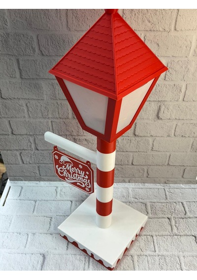 Yılbaşı Tabelalı Dekoratif Lamba Merry Christmas Işıklı Tasarım