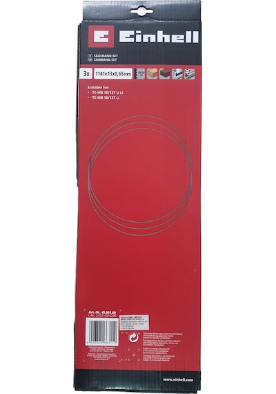 Einhell Te-mb 18/127 Li Akülü Şerit Testere Makinenin Testeresi