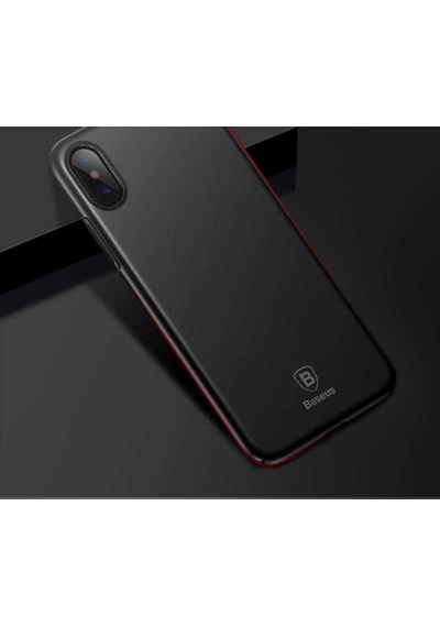 Apple Uyumlu iPhone X/Xs 5.8Baseus Thin Back Ultra Ince Mat Kilif 235915415 - Renk / Beyaz