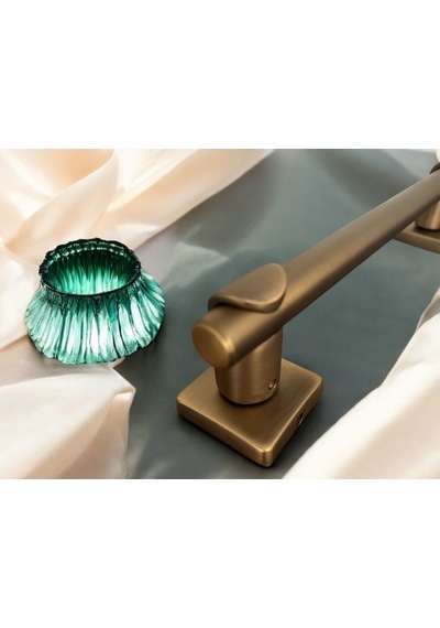 Dem Mat Antik Sarı Ap263 Çekme Kapı Kolu Sürgülü Çekme Kol 25 Cm 1 Adet