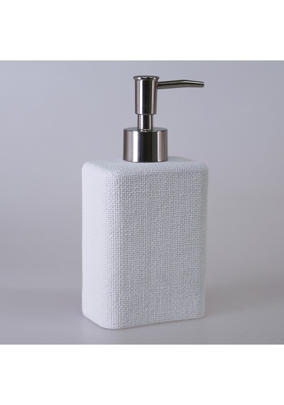 Linen Sıvı Sabunluk Beyaz