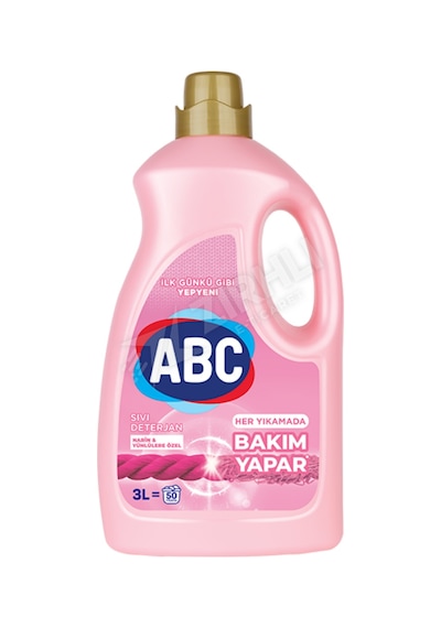 Abc Sıvı Çamaşır Deterjanı Narinlere Ve Yünlülere Özel 3 Lt Diğer