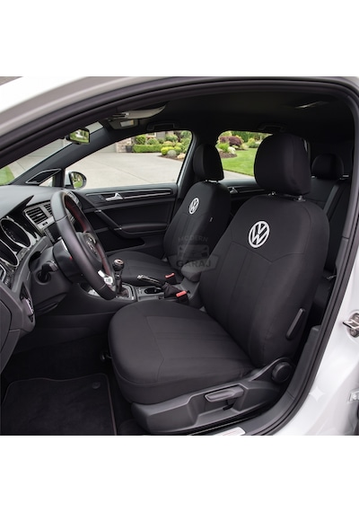 Volkswagen Golf Koltuk Kılıfı Golf 3-4-5 Koltuk Kılıfı Golf Kılıf Düz Siyah
