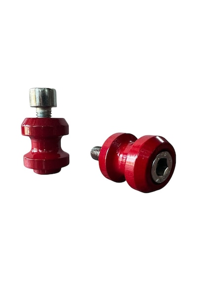 Motosiklet Kaldırma Sehpa Takozu Kırmızı 10 Mm