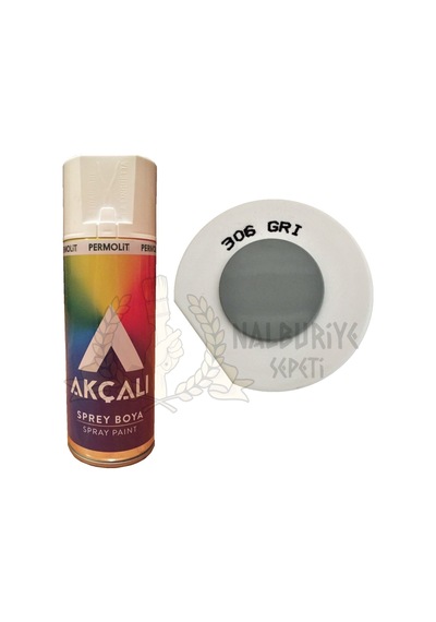 Akçalı Gri Sprey Boya 400 ML - Ral7001 - 306