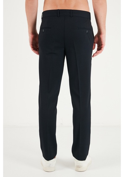 Buratti Normal Bel Regular Fit Düz Paça Pantolon Erkek Pantolon 6843702 Lacivert