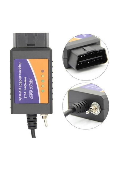 Obd2 V1.5 Elm327 Pic18f25k80 Usb Arıza Test Tespit Cihazı Hs/ms