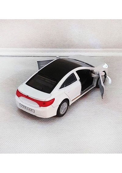 Hyundai Azera Demir Oyuncak Araba Sesli-ışıklı - Çek Bırak 12cm Çok Renkli
