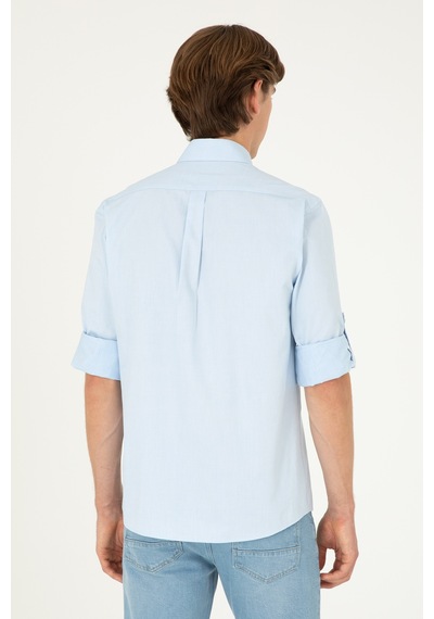 U.s. Polo Assn. Erkek Açık Mavi Gömlek Desenli 50283726-vr003 Açık Mavi U.s. Polo Assn. Erkek Açık Mavi Gömlek Desenli 50283726-vr003 Açık Mavi