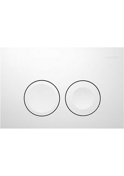 Geberit Delta25 115.125.11.5 Kumanda Paneli Çift Basmalı Beyaz