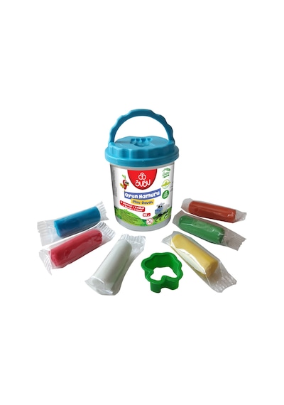 Bu-bu Kovalı Oyun Hamuru Seti 6x15gr. Bubu-oh0001 Çok Renkli