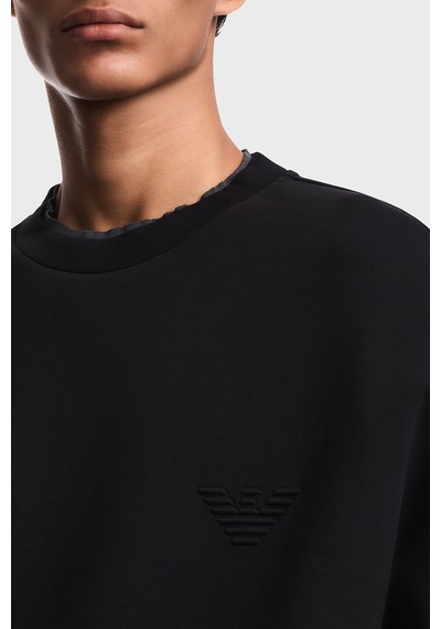Emporio Armani Pamuklu Regular Fit Bisiklet Yaka Sweat Erkek Sweat Em006827 Af10013 Mc718 Siyah Emporio Armani Pamuklu Regular Fit Bisiklet Yaka Sweat Erkek Sweat Em006827 Af10013 Mc718 Siyah