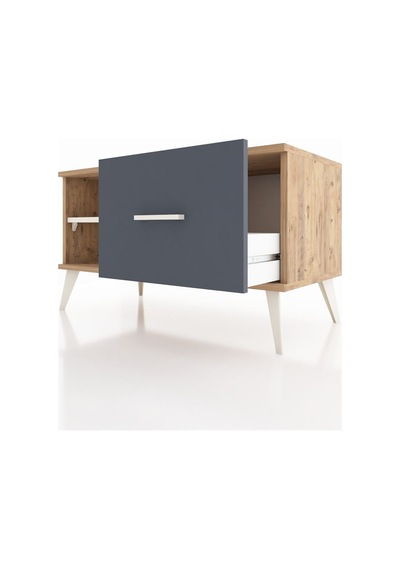 Hyperion Şifonyer Tek Raflı Tek Çekmeceli 88x44x48 Çam-aytaşı/antrasit Aytaşı/antrasit Hyperion Şifonyer Tek Raflı Tek Çekmeceli 88x44x48 Çam-aytaşı/antrasit Aytaşı/antrasit