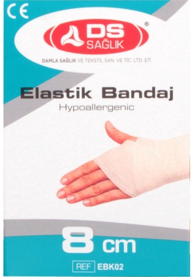 DS Damla Sağlık Elastik Bandaj 8 CM