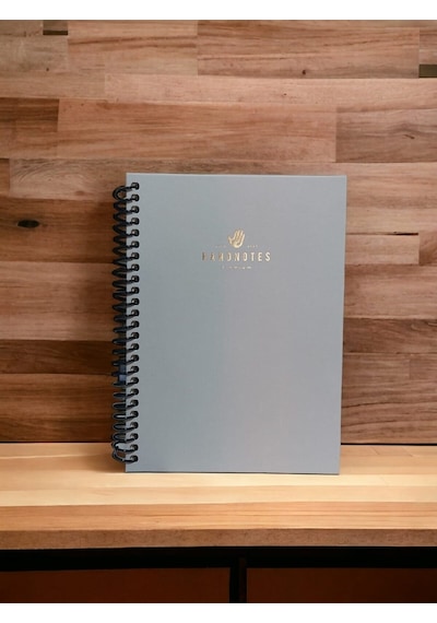 Handnotes 16x22 Çizgili 120 Yaprak Sert Kapk Defter Krem