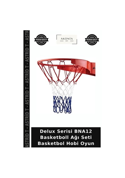 Delux Serisi Bna12 Basketboll Ağı Seti Basketbol Hobi Oyun