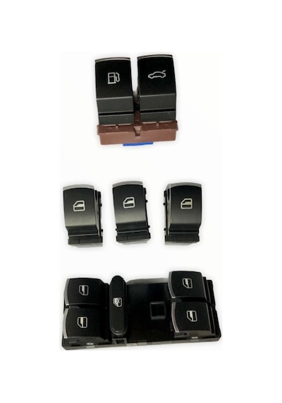 Vw Touareg 2003-2009 Cam Ve Benzin ,Bagaj Açma Tus Takimi 455289189