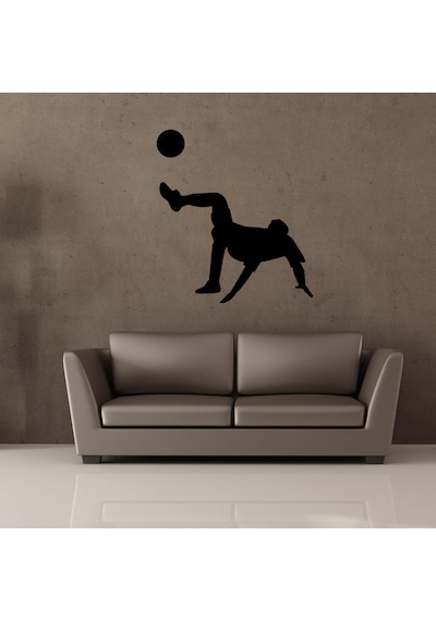 Folyo Sticker Futbol Adkpquy503 Adkpquy503 90 Cm Uzunluk Siyah