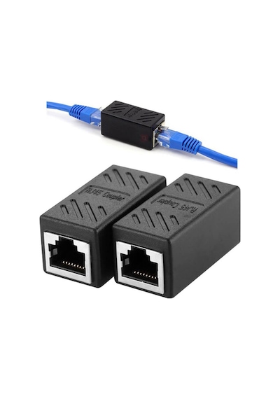 Wozlo RJ45 Cat6 Cat7 Cat8 Kablo Uzatma Uzatıcı Ara Konnektör