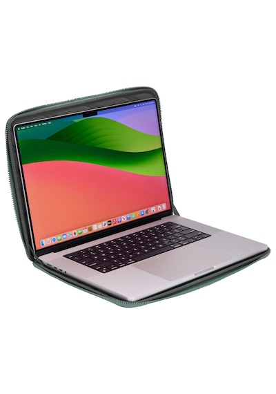 Thule Gauntlet 5 Apple Uyumlu MacBook Kılıfı 14 Hazy Green AÇIK YEŞİL