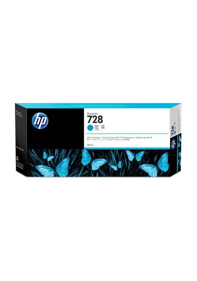 Hp 728 Cyan Mavi 300ml Plotter Kartuşu F9k17a Kdo