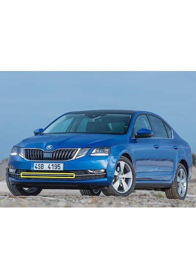 Skoda Octavia 18-20 Ön Tampon Orta Izgara Krom 5E0853551