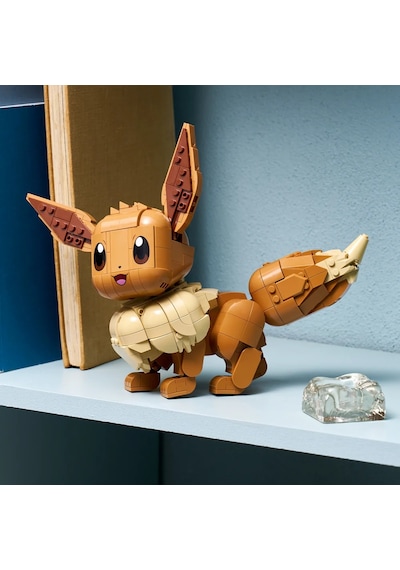 LEGO® Pokémon™ Eevee 72151 - Yetişkinler için Duruşu Ayarlanabilir Figür İçeren Video Oyunu Modeli Yapım Seti (587 Parça)