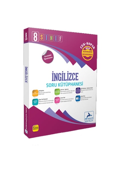 8 Sınıf İngilizce Soru Kütüphanesi Paraf Yayınları