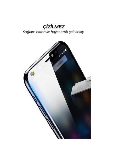 Reeder Uyumlu S19 Max Pro Temperli Ekran Koruyucu Kırılmaz Cam