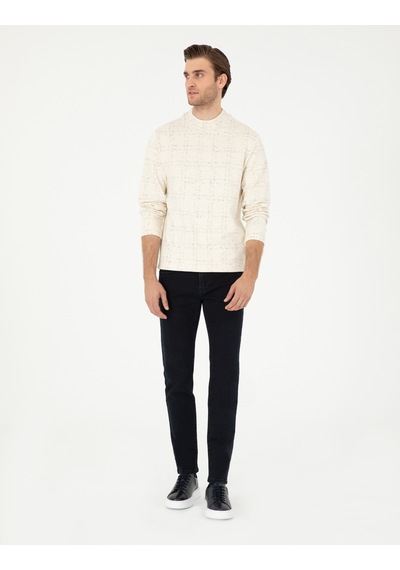 Pierre Cardin Erkek Ekru Sweatshirt 50292470-vr019 Ekru