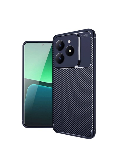 Nettech Realme C61 Uyumlu Focus Seri Arka Koruma Kılıf - Lacivert Lacivert