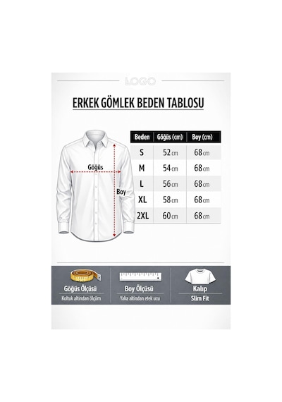 Classics Men Reeport Likralı Kısa Kol Slim Fit Erkek Gömlek - 7741 Gri