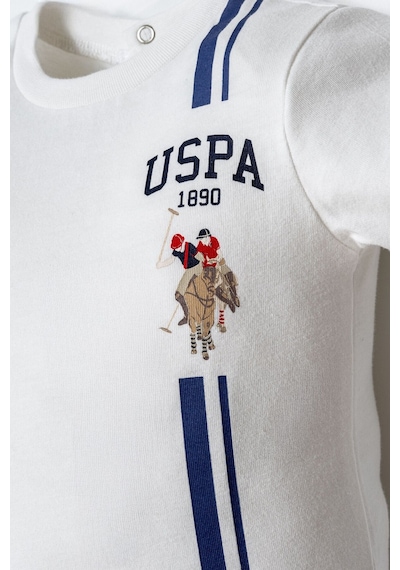 U.s. Polo Assn. Erkek Bebek Beyaz Şort Takım 5274-49989 Beyaz