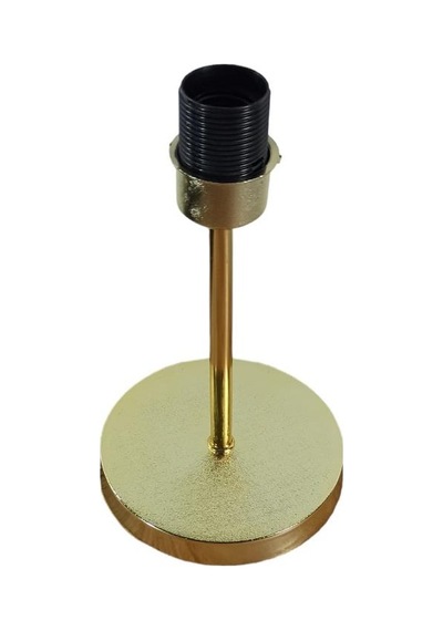 Metal Gövdeli Abajur Ayağı Gold